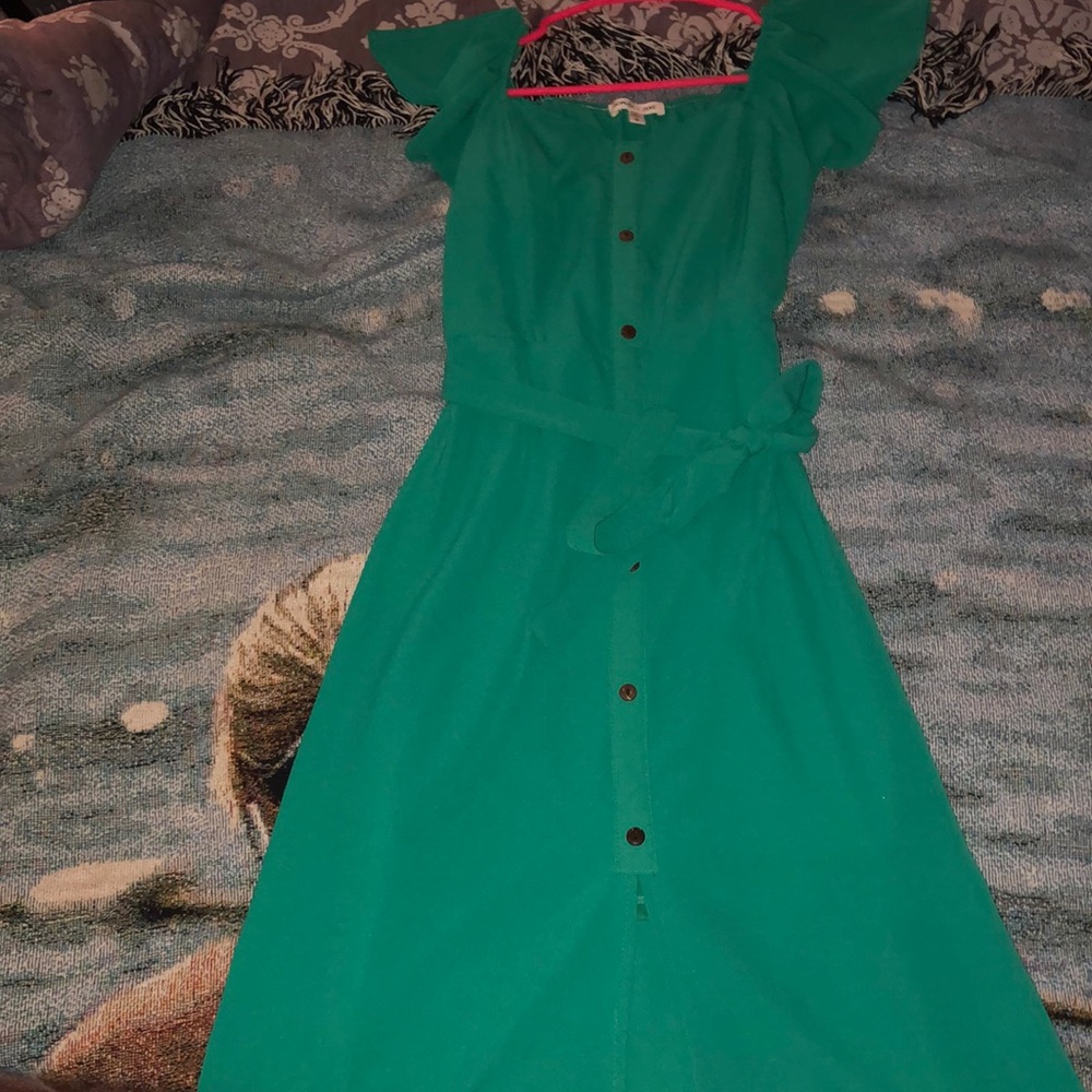 Green dress